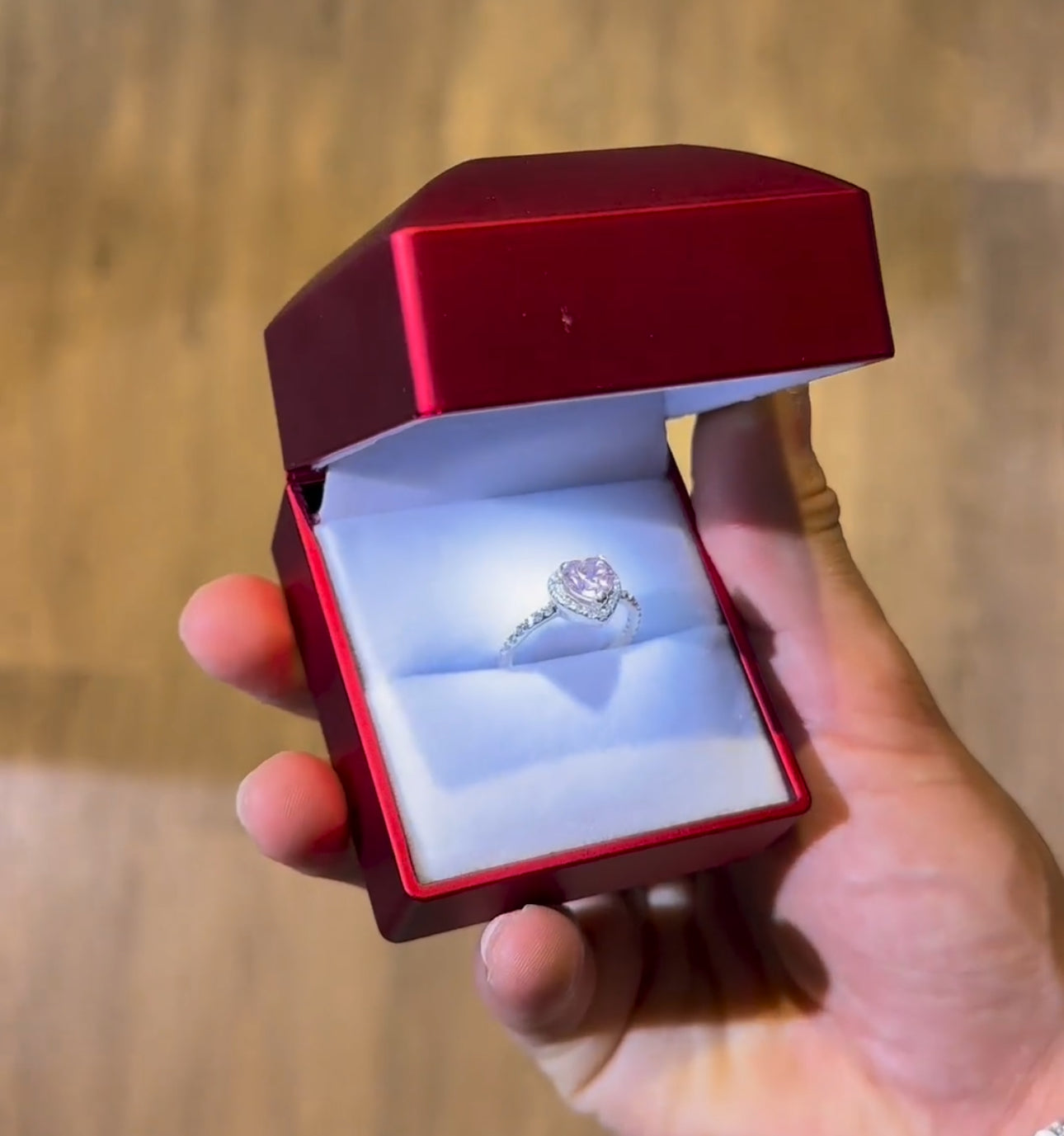 Diamond Heart Ring - خاتم القلب الألماسي