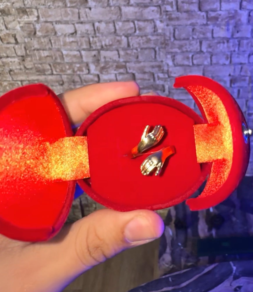 علبة خاتم الحب - love ring box mini